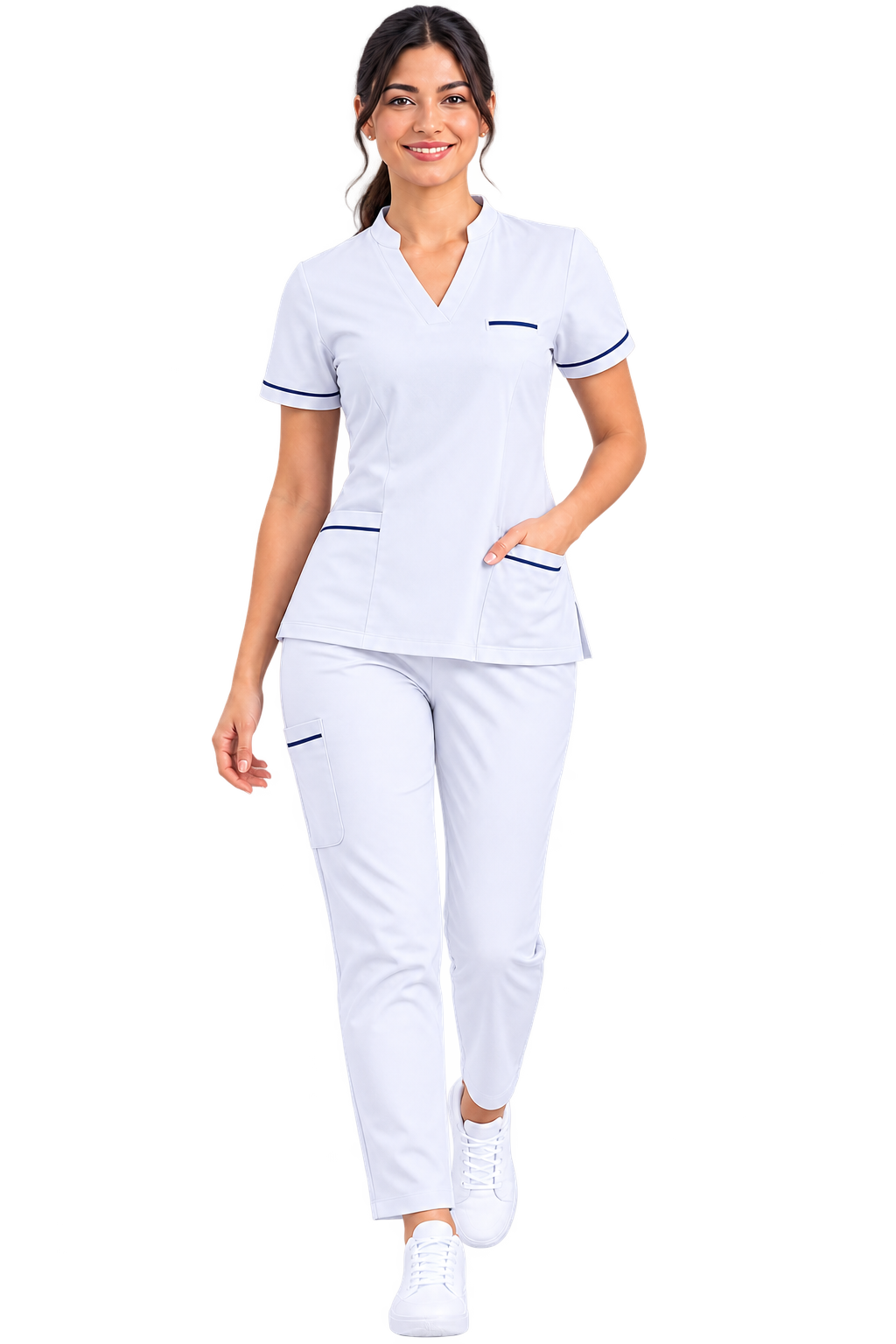Conjunto médico para dama modelo B002